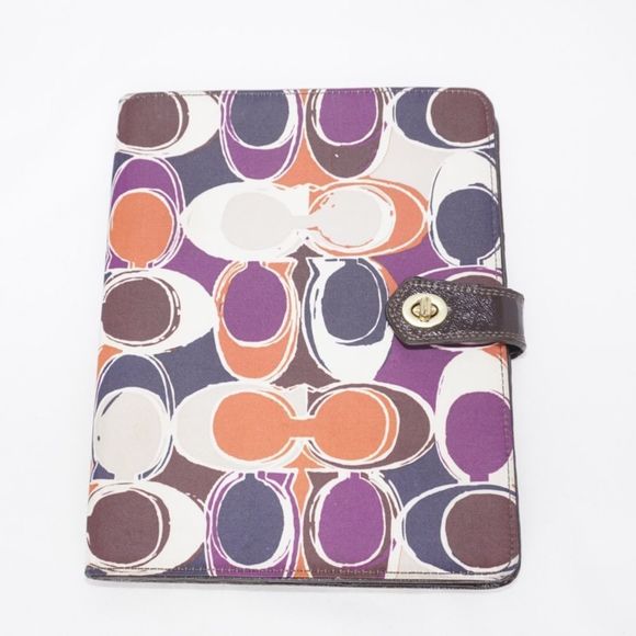 Coach Tablets & Accessories Coach Multicolored Signature Monogram
